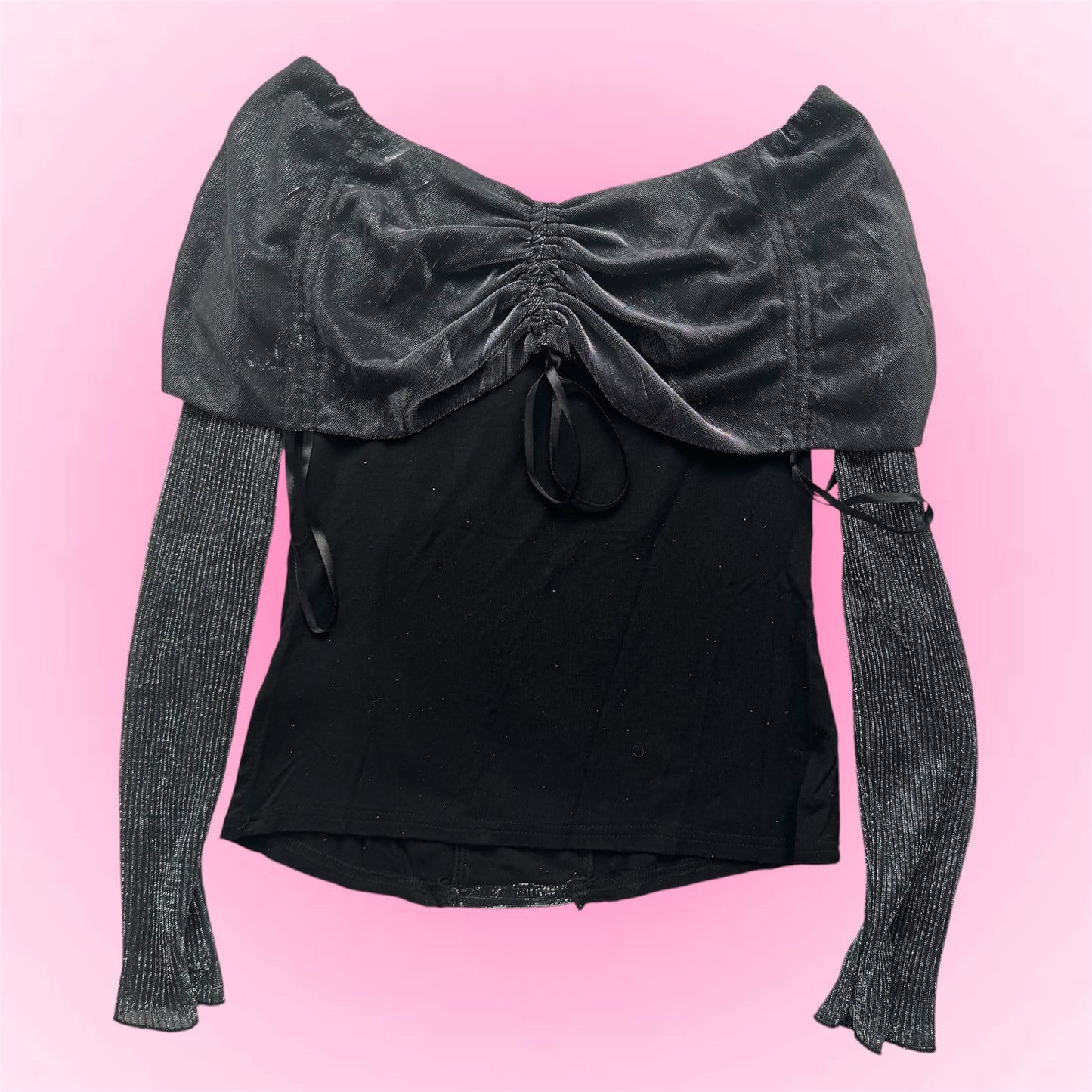 Vintage gothic longsleeve (M)