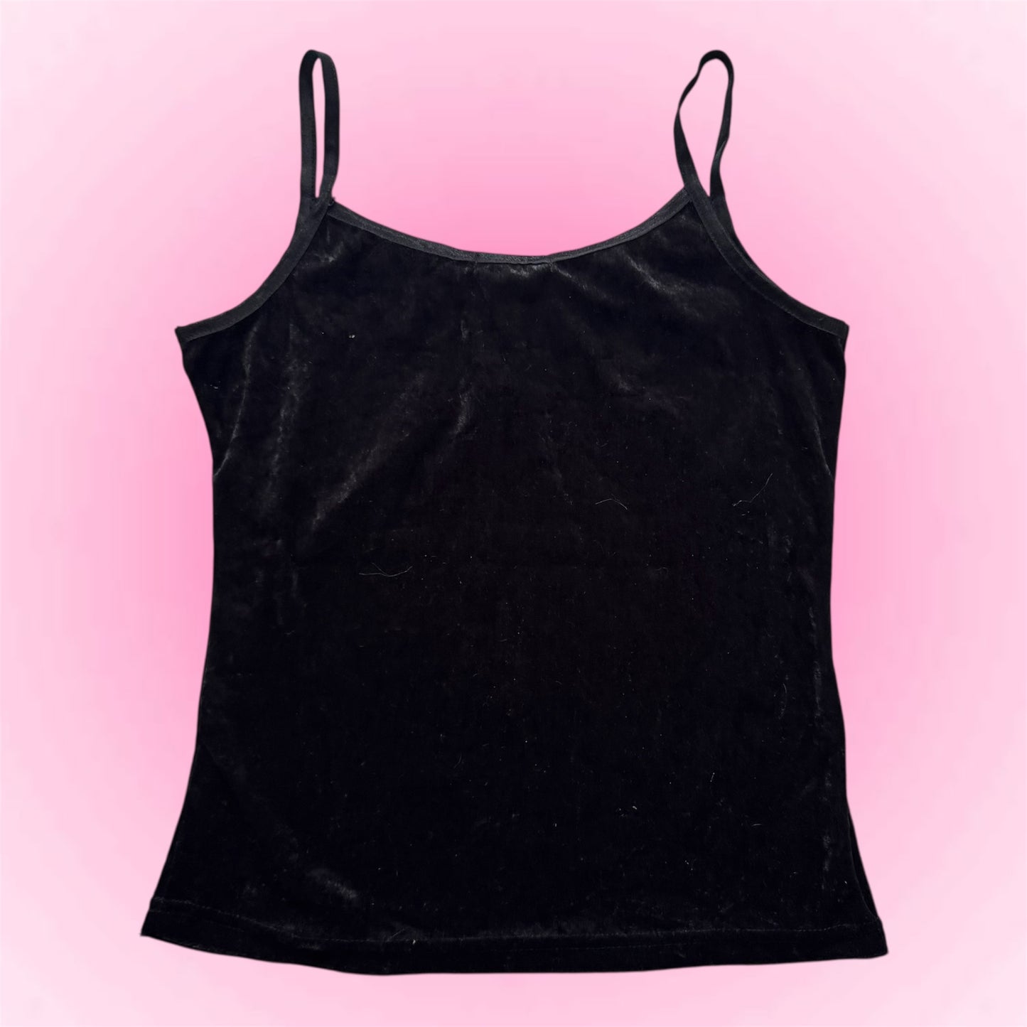 Black velvet fairy top (S)