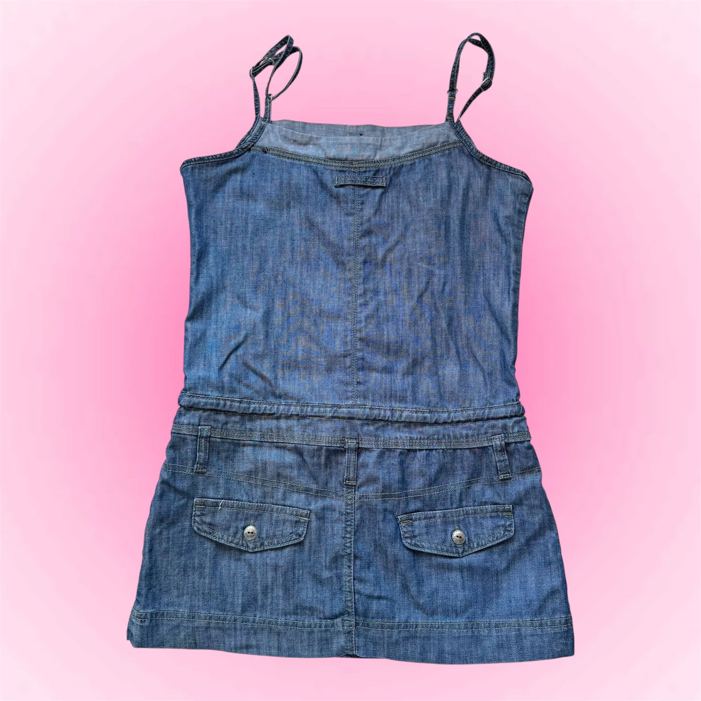 Mini jeans dress (S)