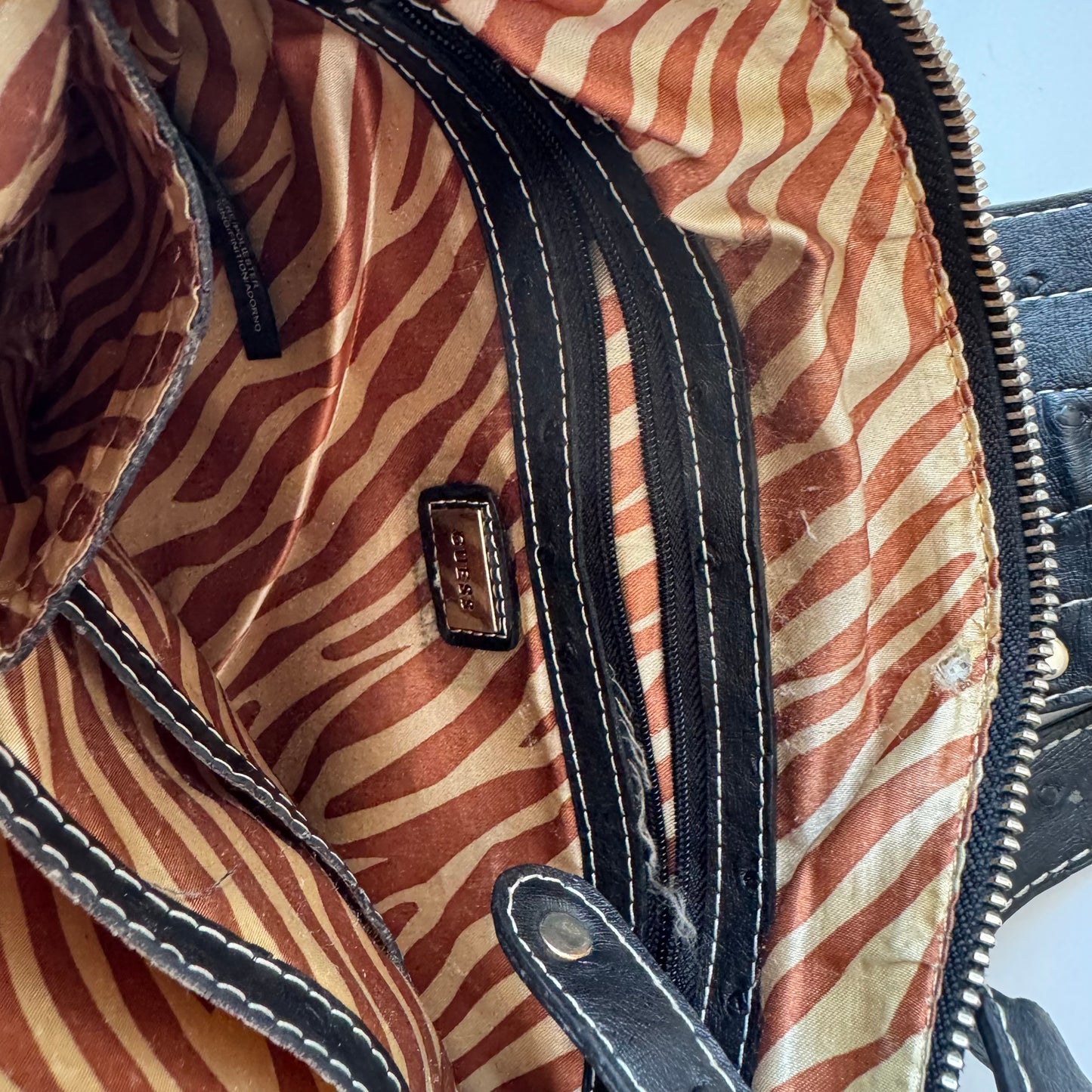 Brown Guess crossbody bag