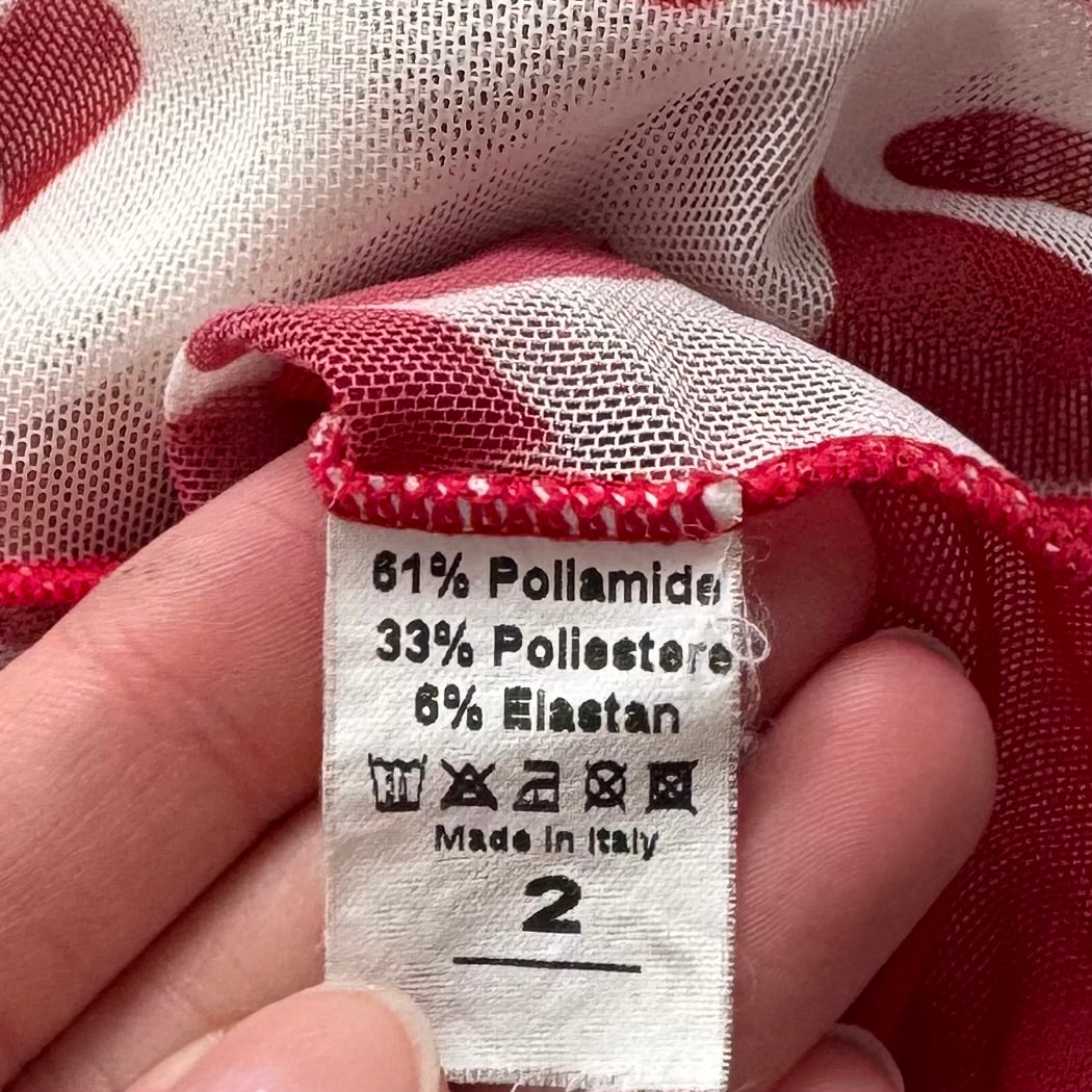 Y2k mesh heart top (S)
