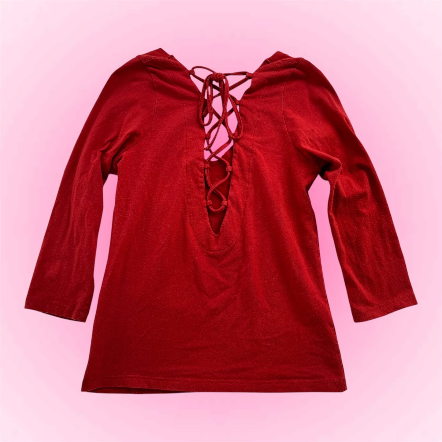 Cool red Y2k shirt (XS/S)