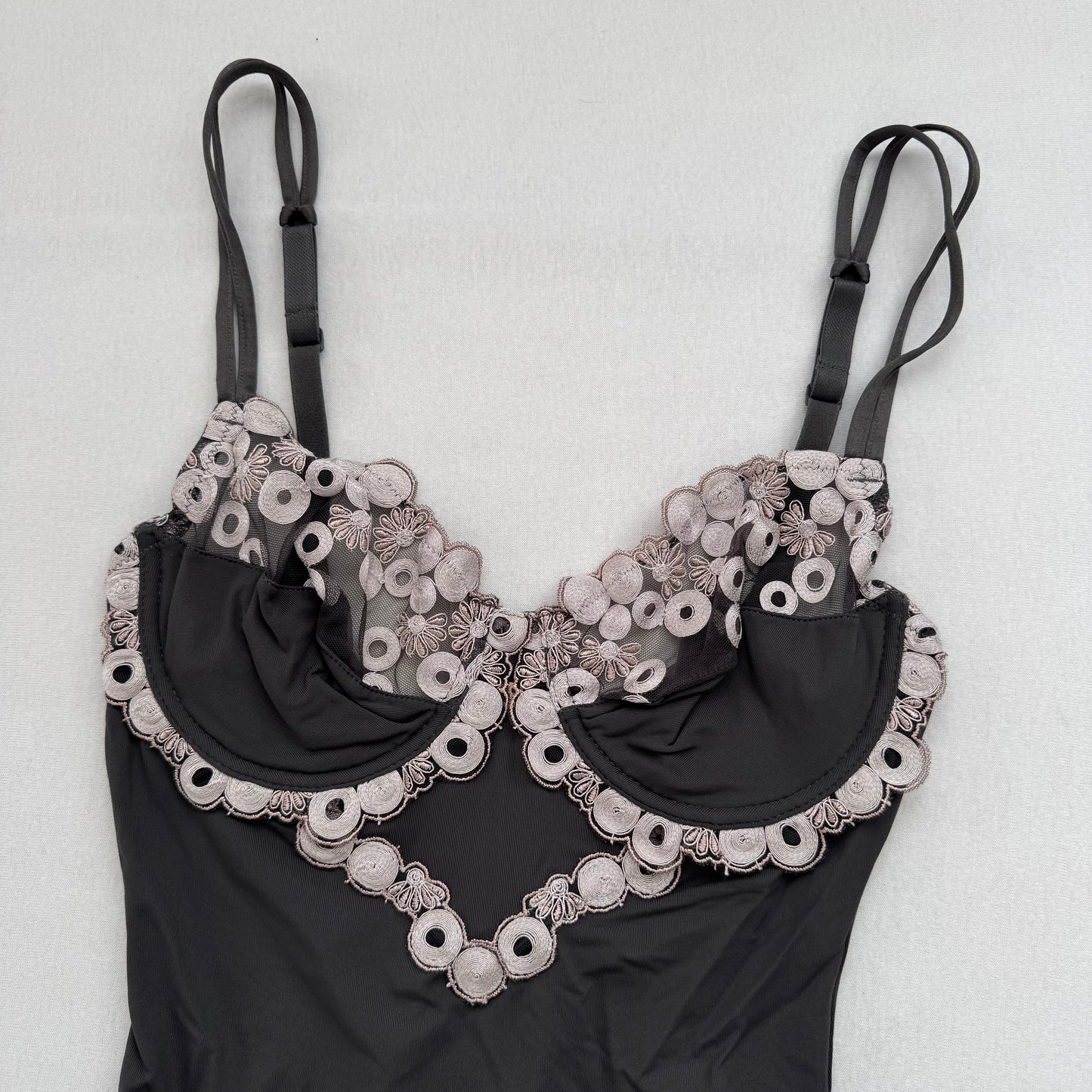 Cute bodysuit (XS) New with tags, deadstock