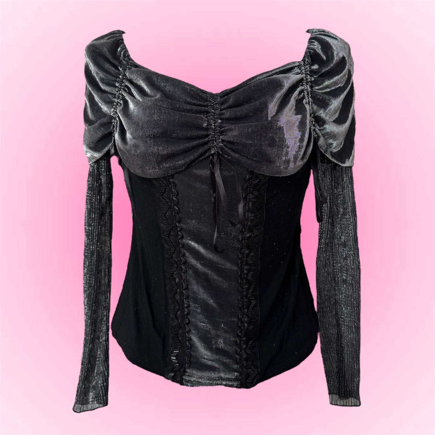 Vintage gothic longsleeve (M)