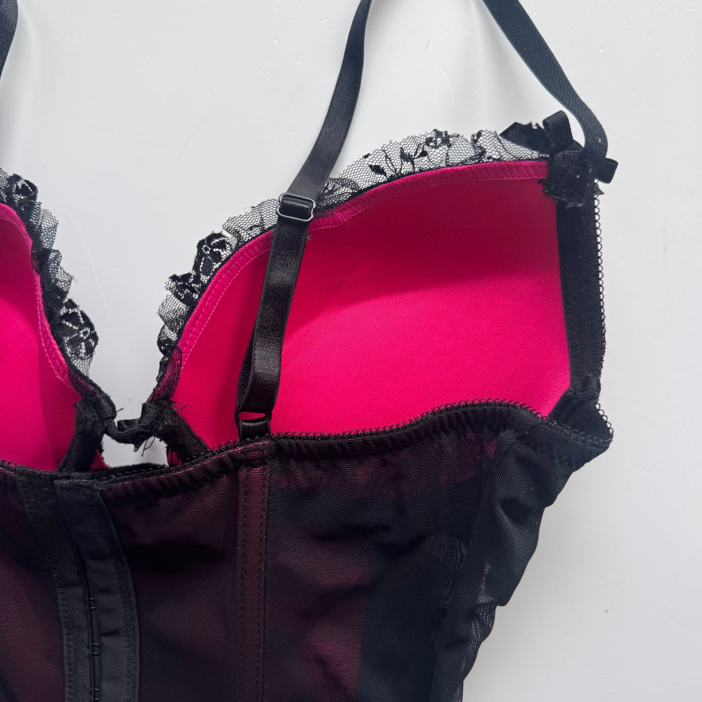 Pink Lace Corset Top (75B)
