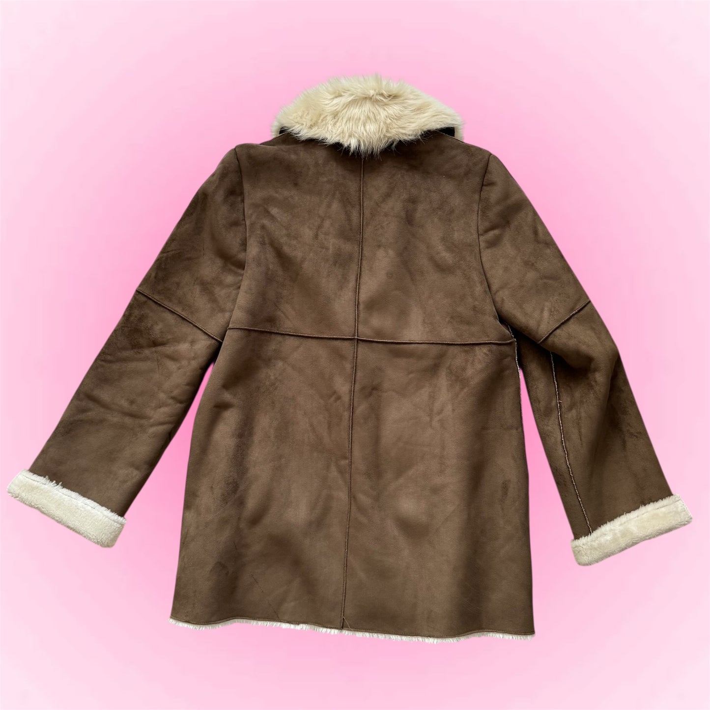 Brown afghan coat (L)