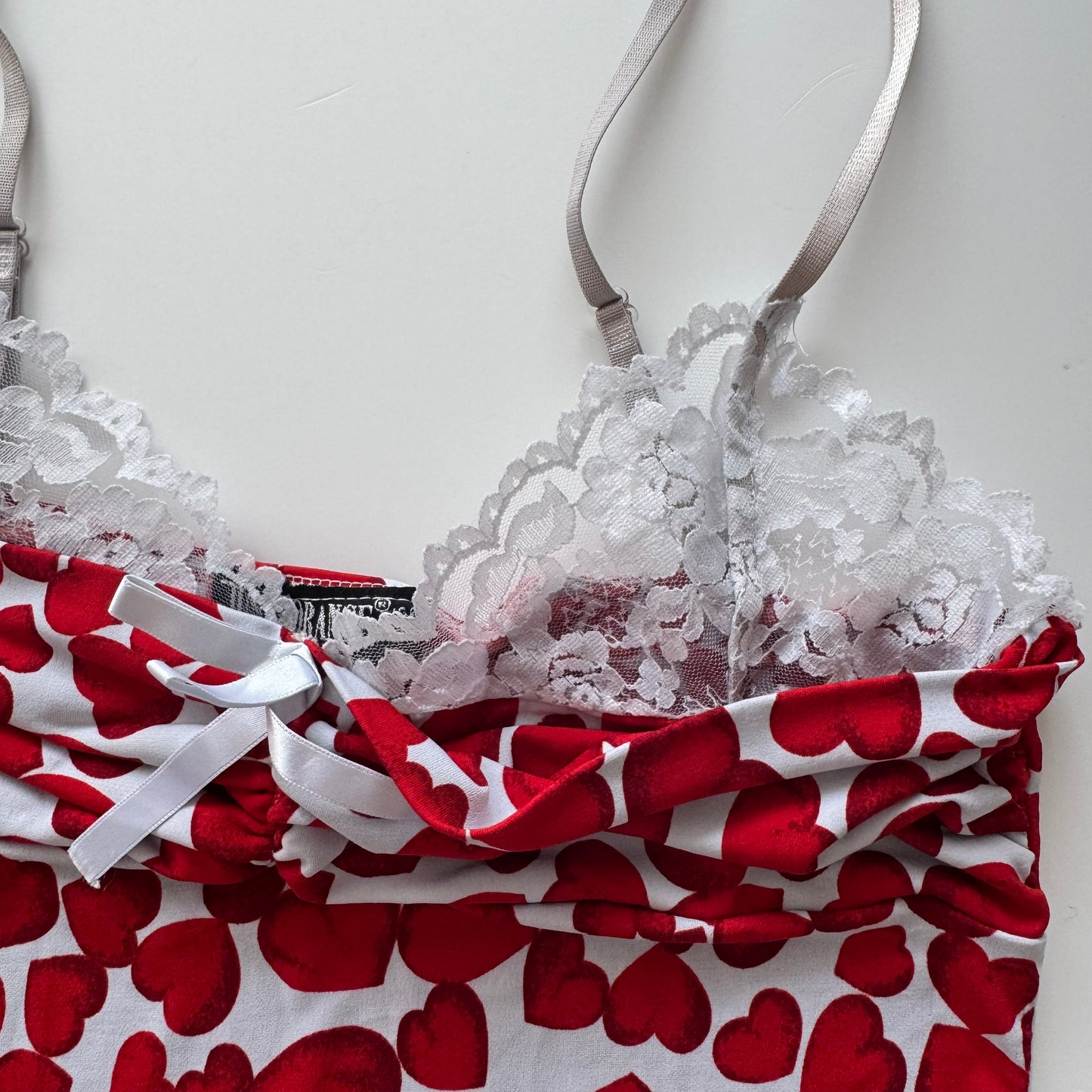 Vintage Y2k heart top (S)