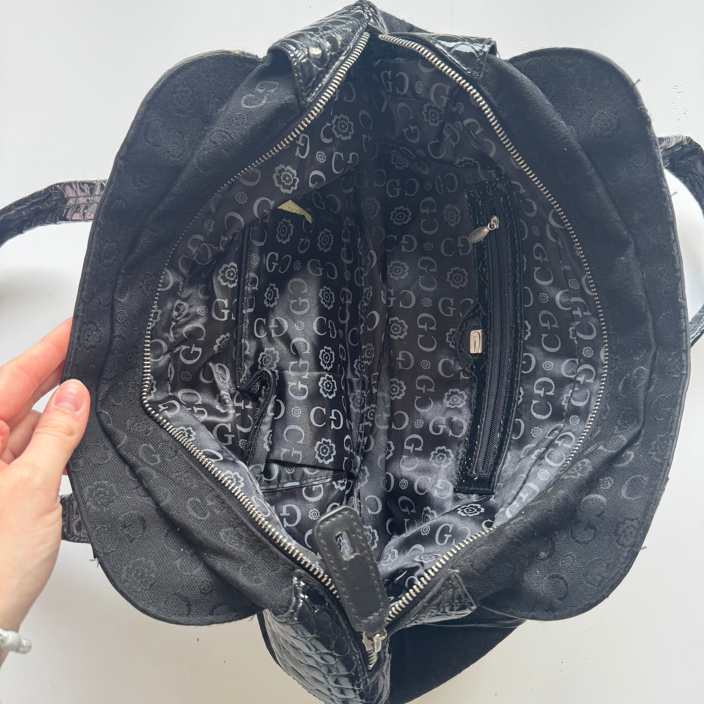 Black Gussaci shoulder bag