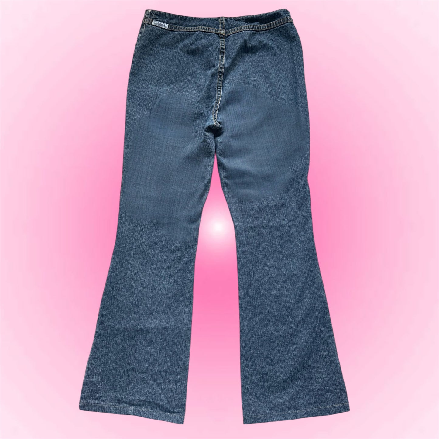 Vintage Y2K belt jeans (S)