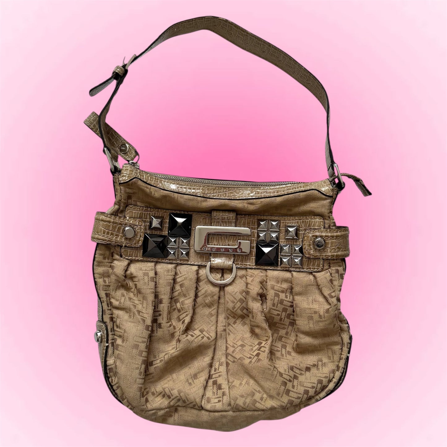 Vintage Guess studded bag