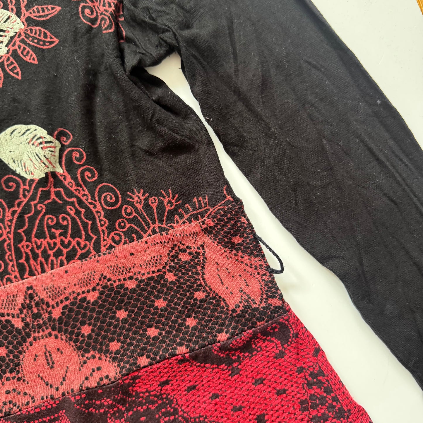 Black Desigual Longsleeve Dress (S)