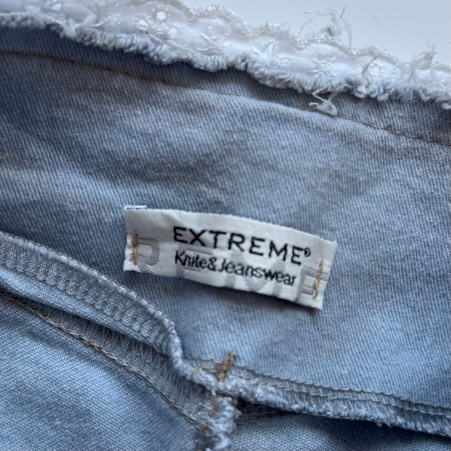 Lace Flared Jeans (XS)