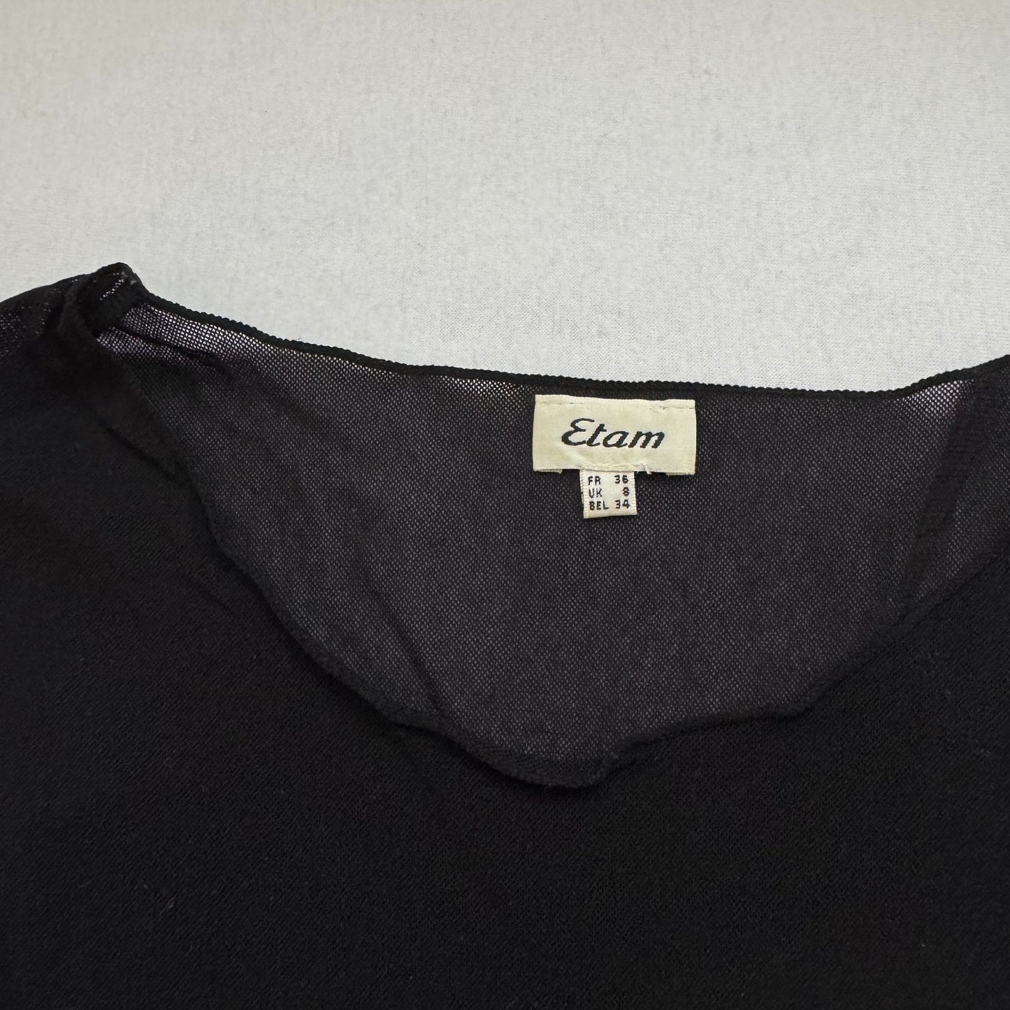 Cute mesh longsleeve Etam(XS)