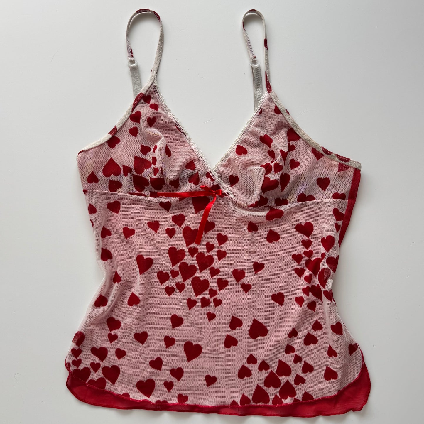 Y2k mesh heart top (S)