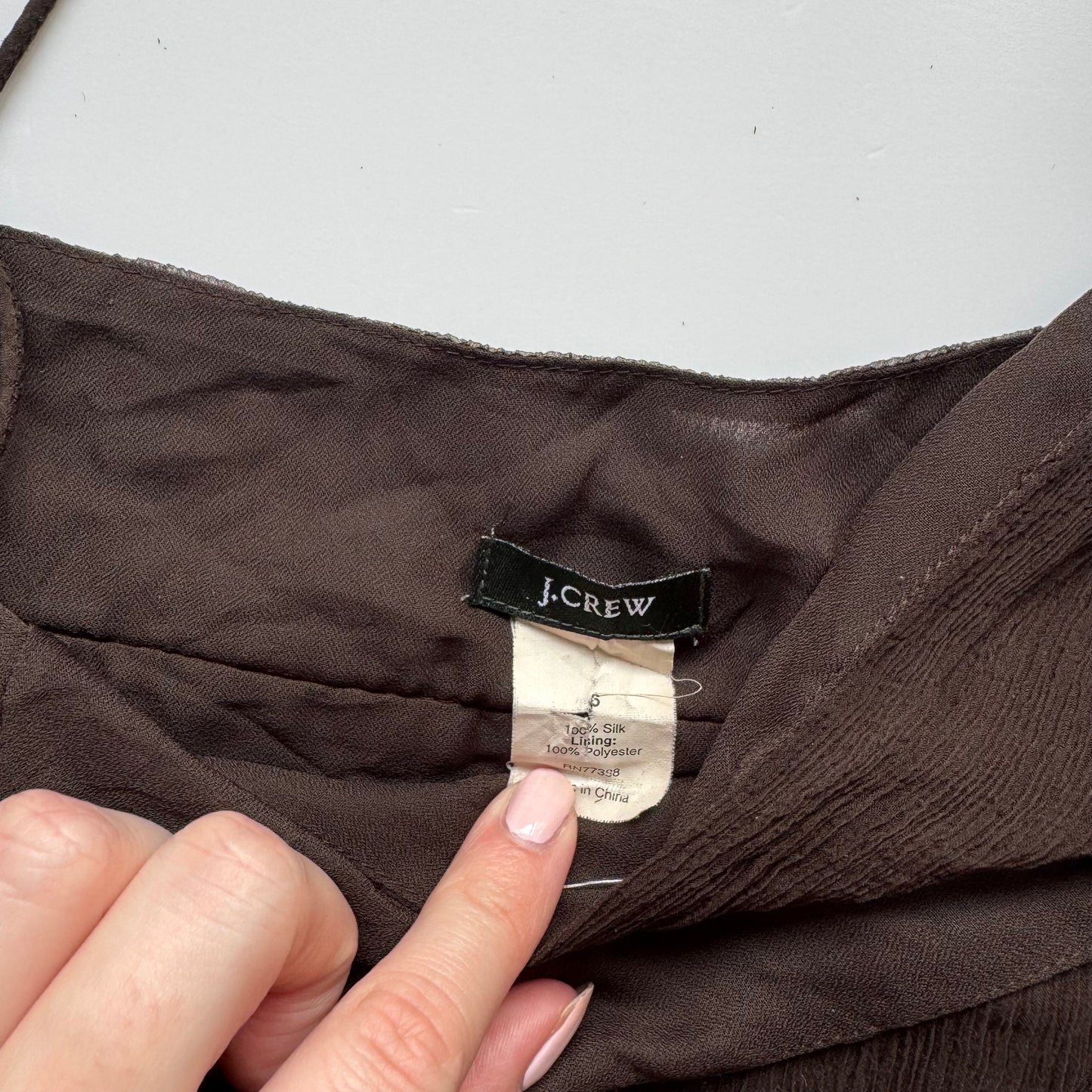 Brown cami top (S)