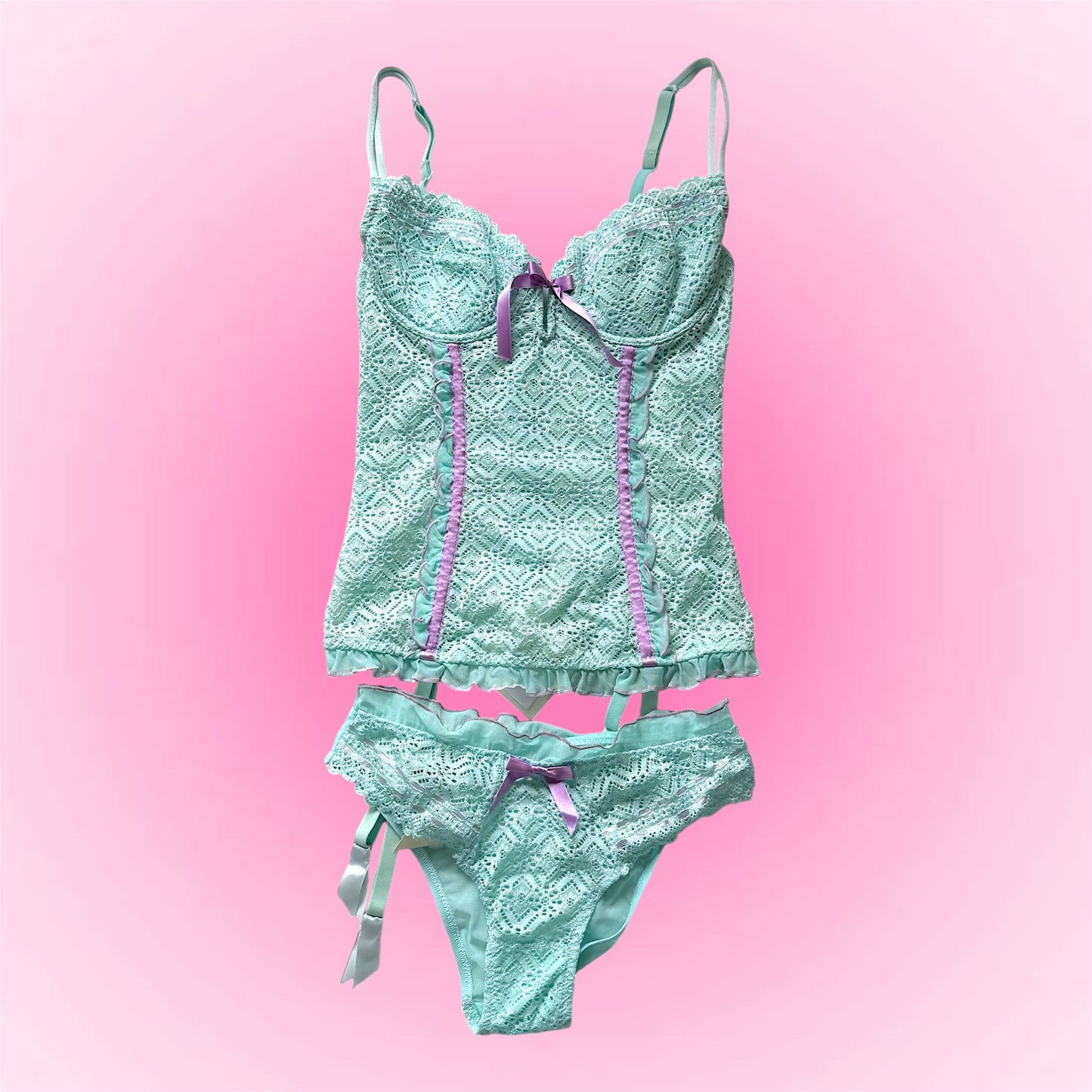 Beautiful Lingerie set (75B/XS)-Deadstock, new with tags