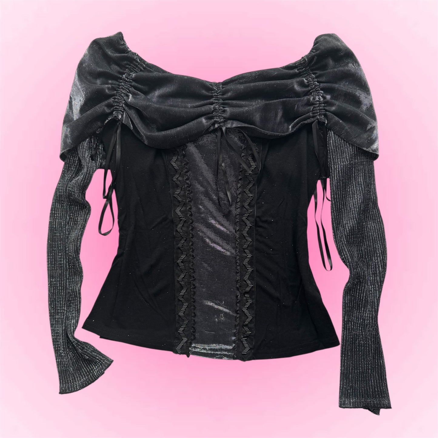 Vintage gothic longsleeve (M)