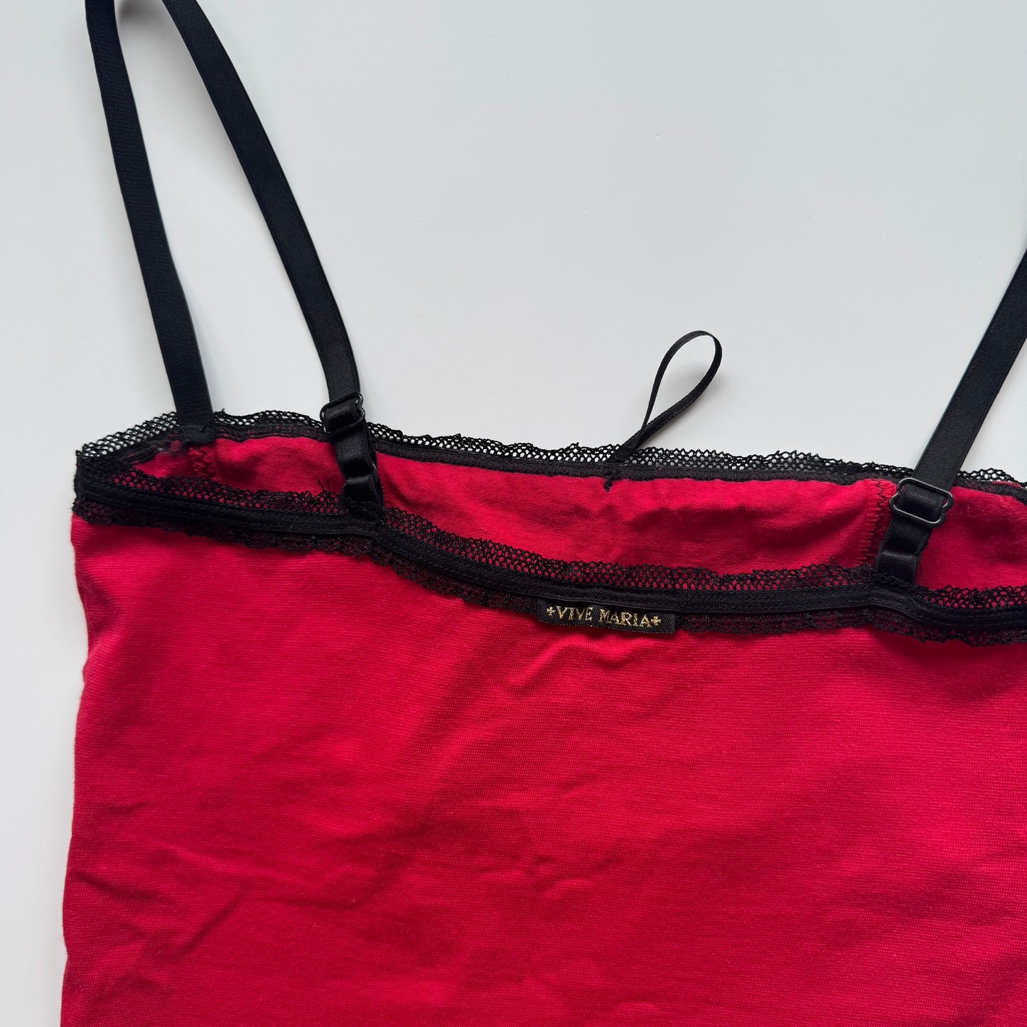 Red Vive Maria cami top (XS)