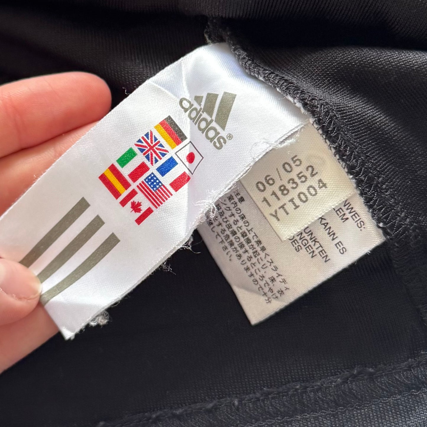 Black Adidas jacket (S)