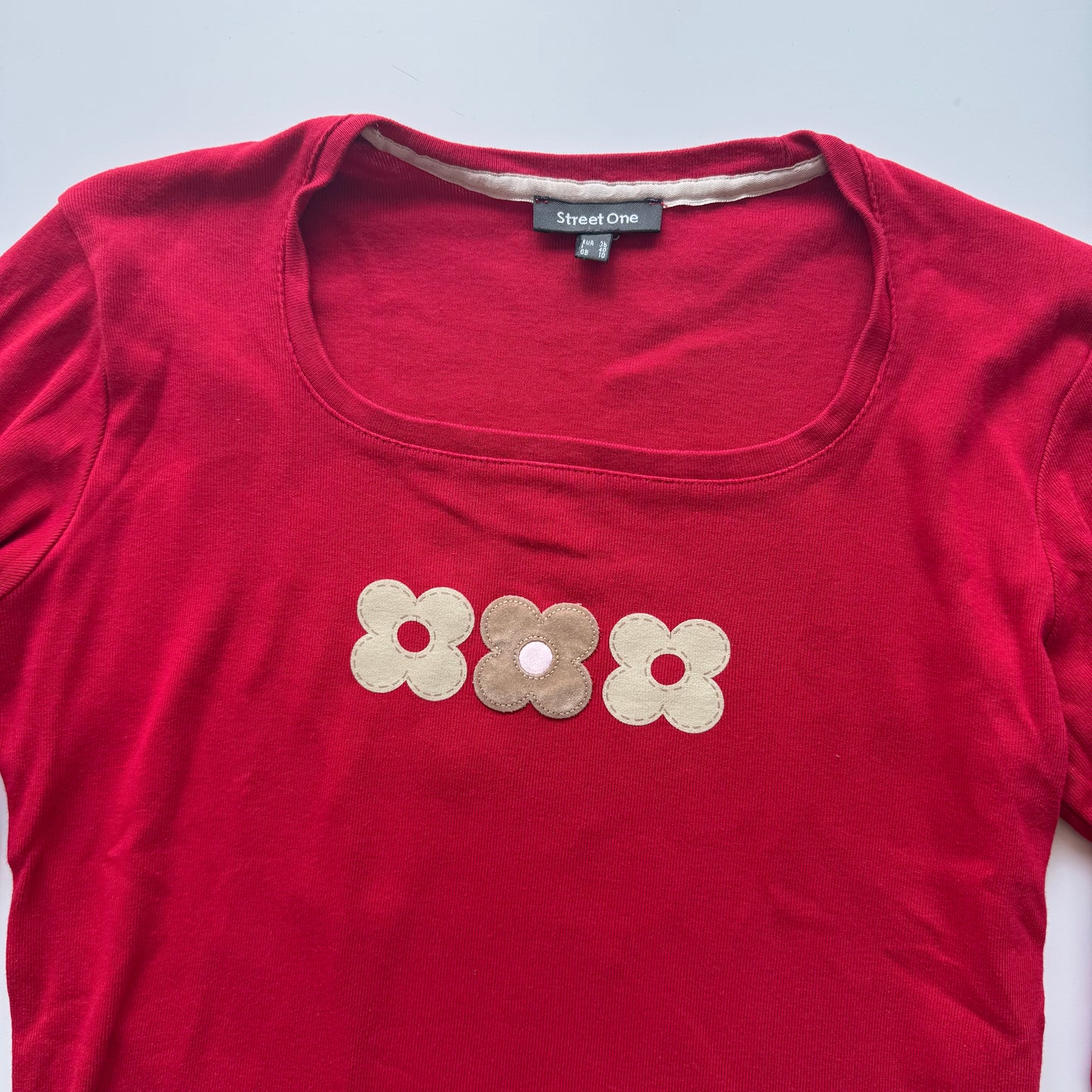 Cute red longsleeve (S)