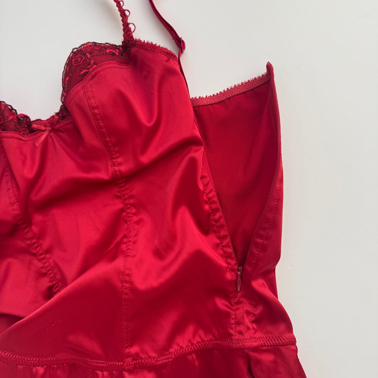 Beautiful red corset (XS)