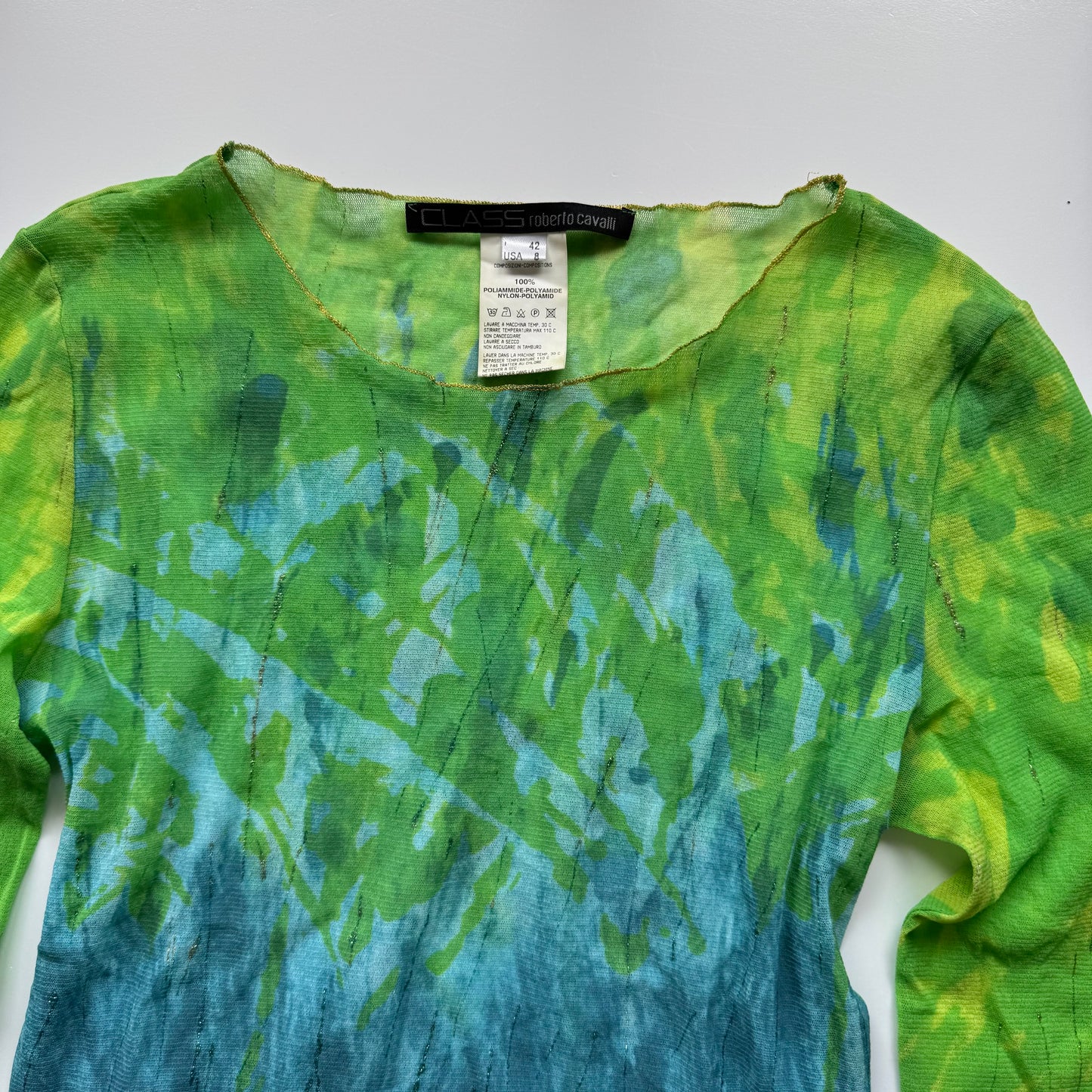 Vintage batik Long sleeve Roberto Cavalli (S/M)