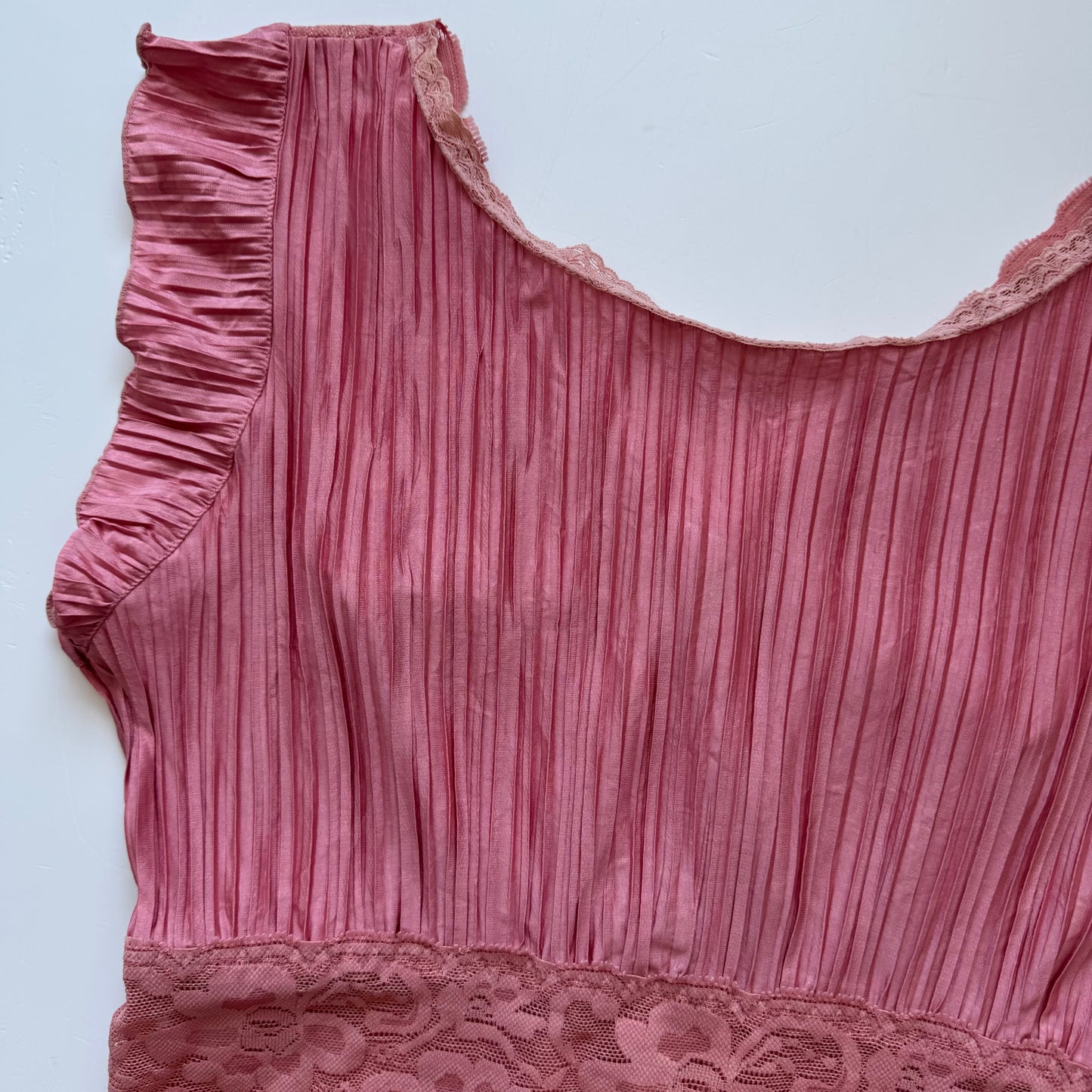 Pink Lace Coquette Tshirt (XS)