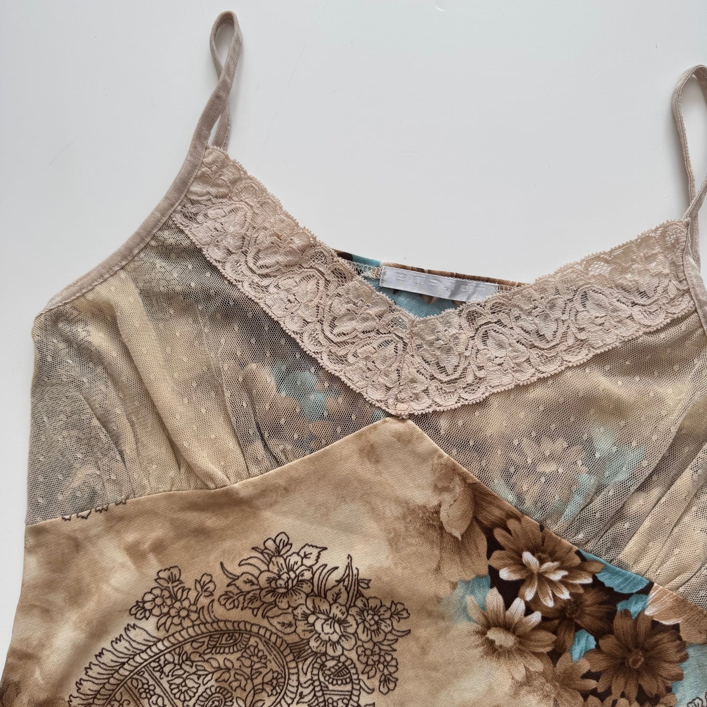 Vintage brown cami top (S)
