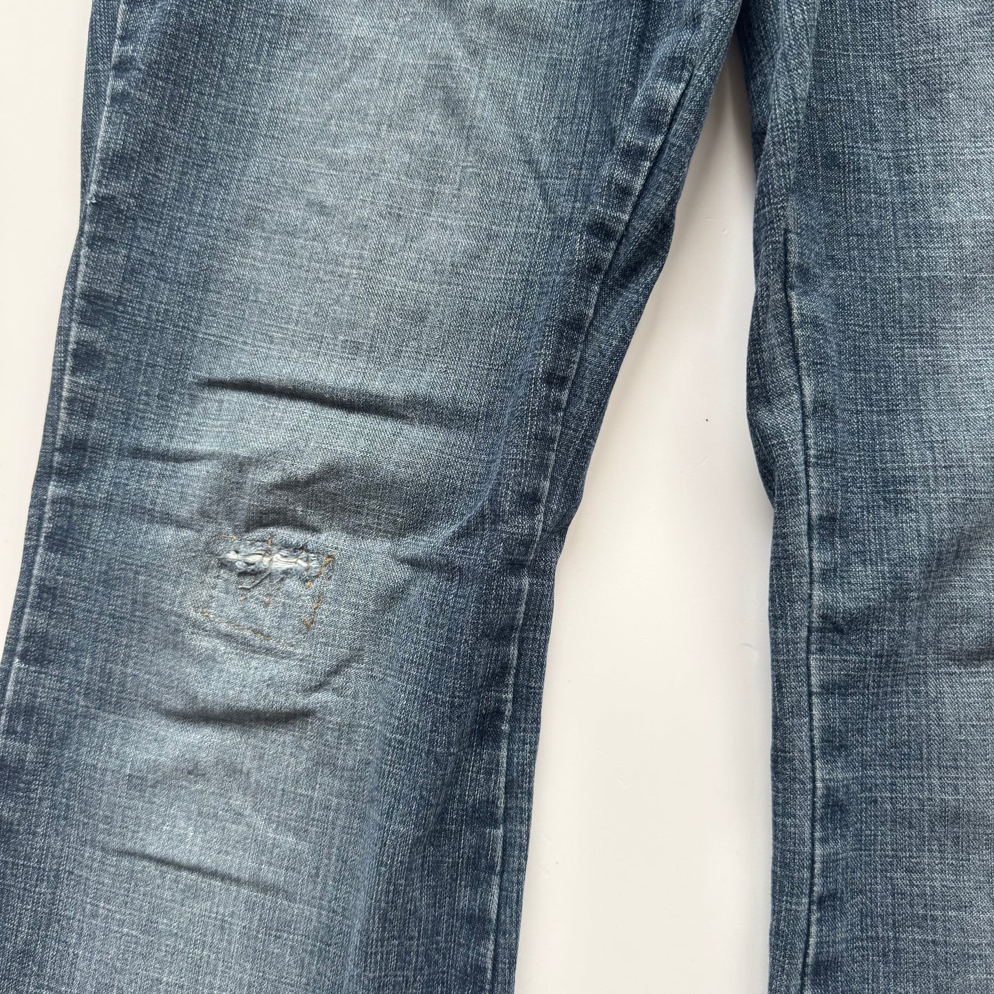 Vintage Y2K belt jeans (S)