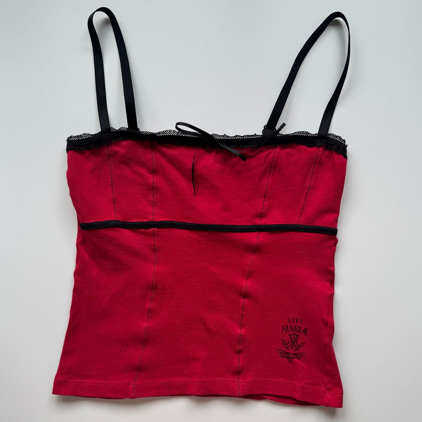 Red Vive Maria cami top (XS)