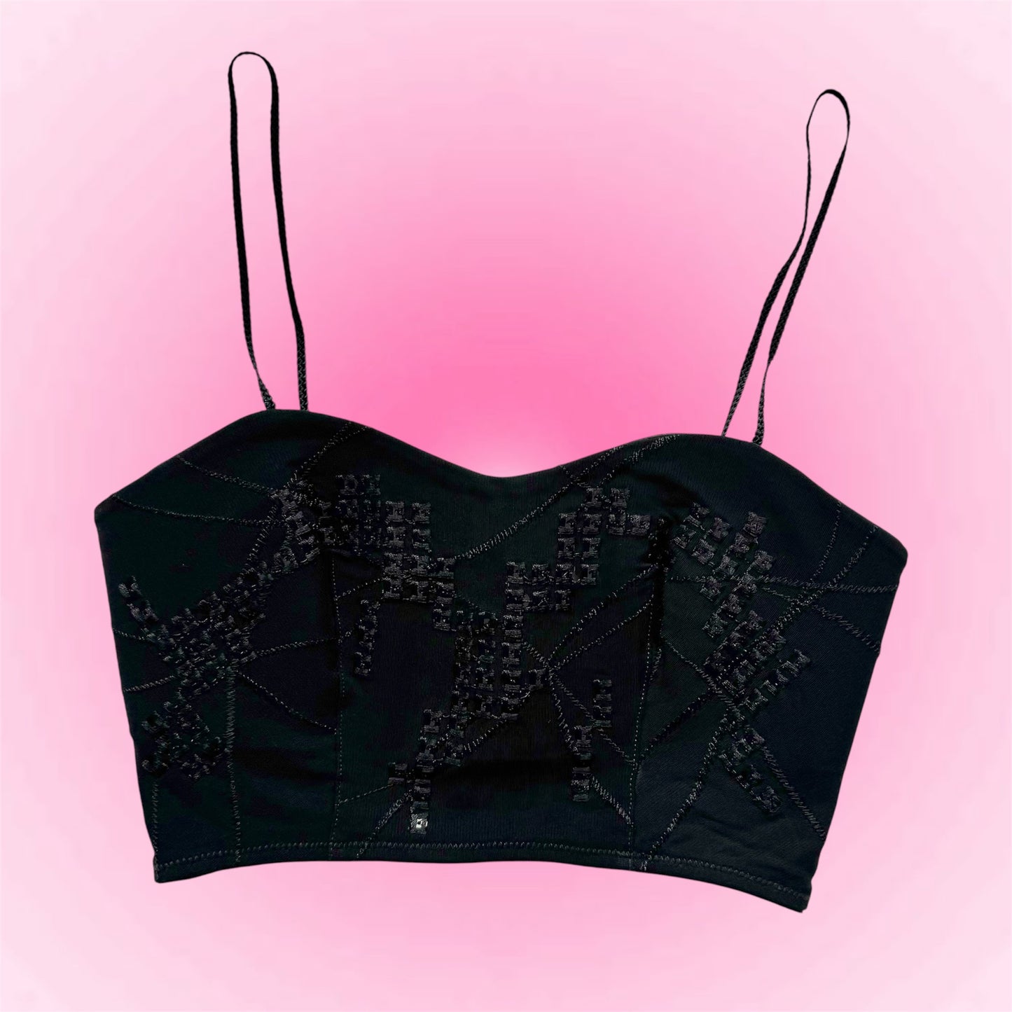 Cute bustier top (S) Deadstock