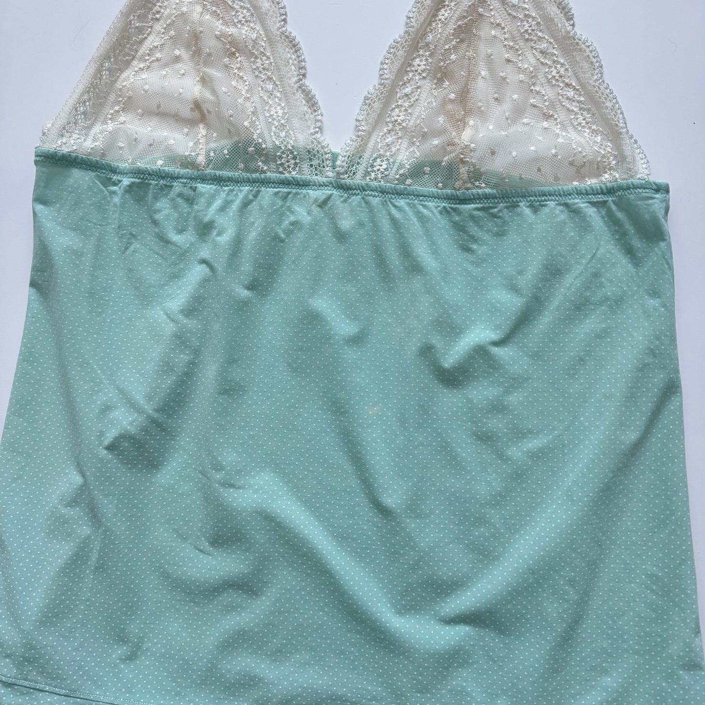 Blue cami top (M)
