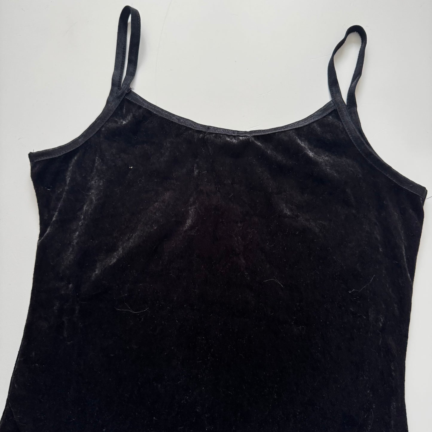 Black velvet fairy top (S)