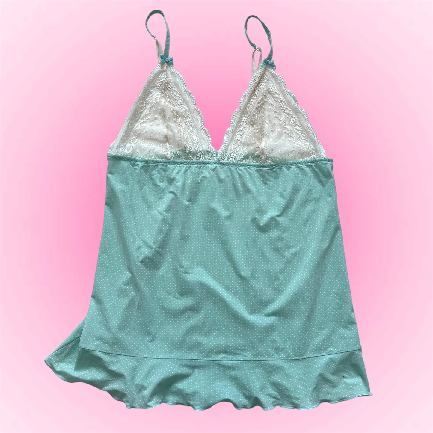 Blue cami top (M)