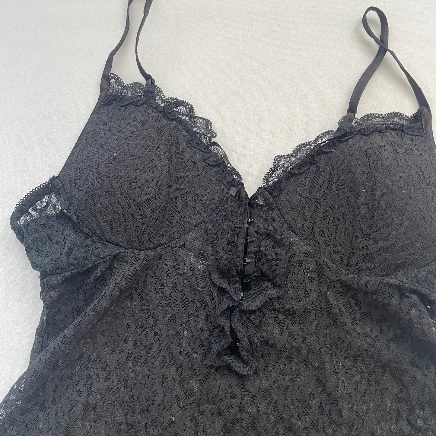 Black lace corset Top (M)