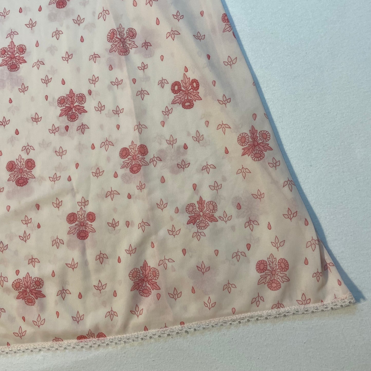 Cute floral slip dress (M)