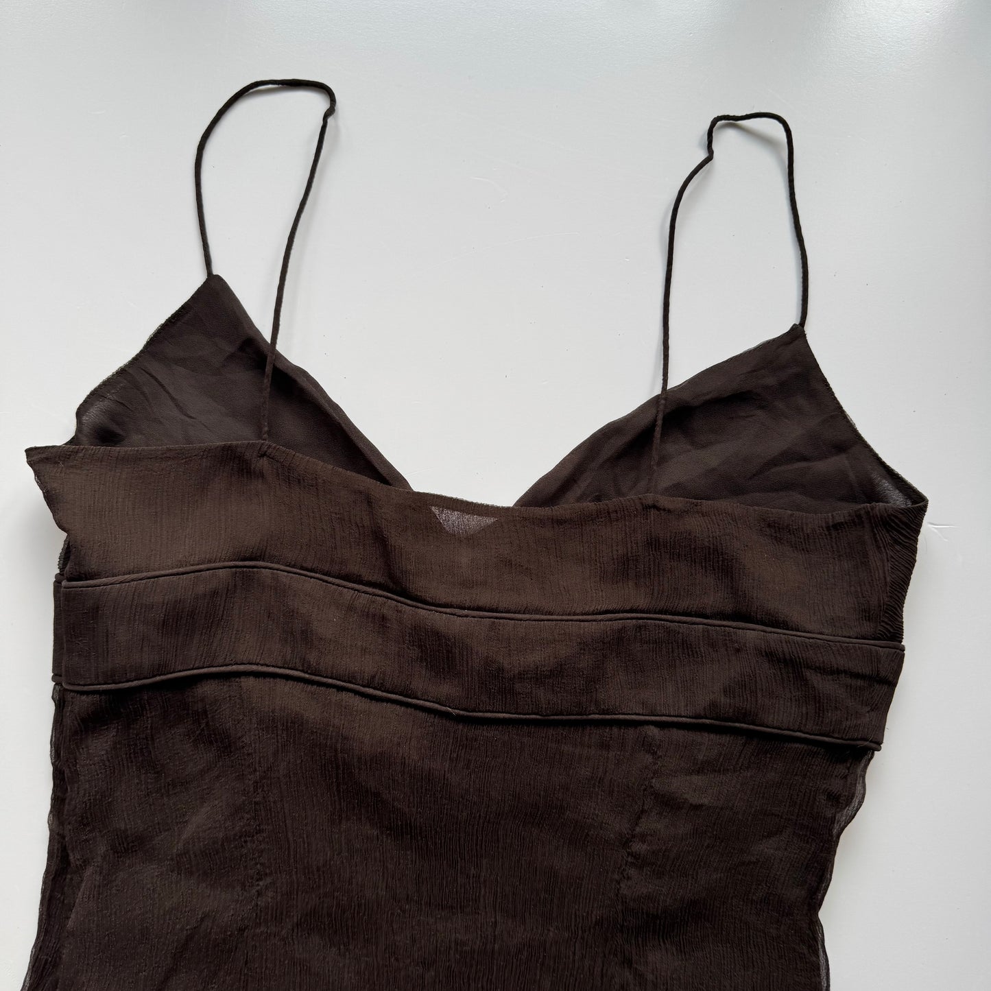 Brown cami top (S)