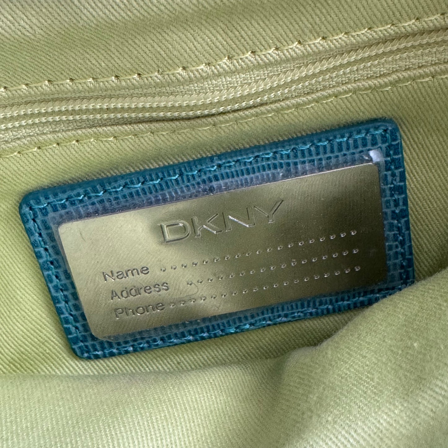 Blue vintage DKNY bag