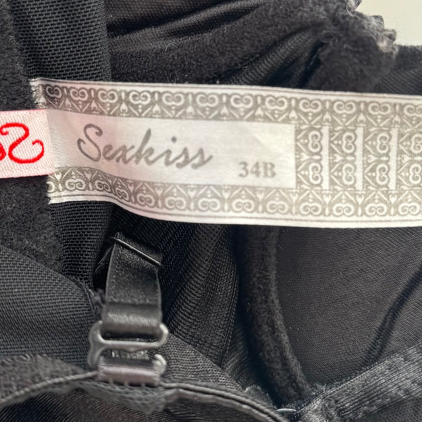 Black rhinestone corset (75B)