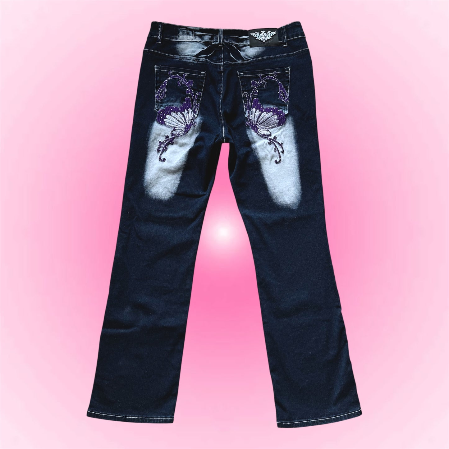 Y2k vintage jeans Crazy Age (L)