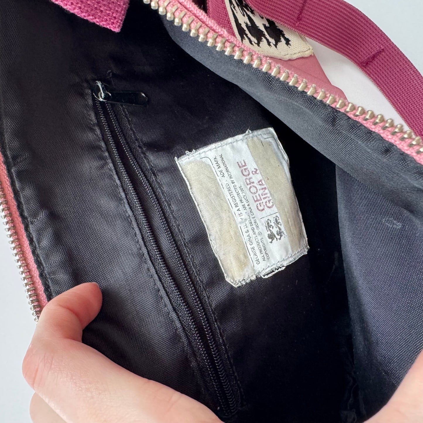Pink George,Gina&Lucy shoulder bag