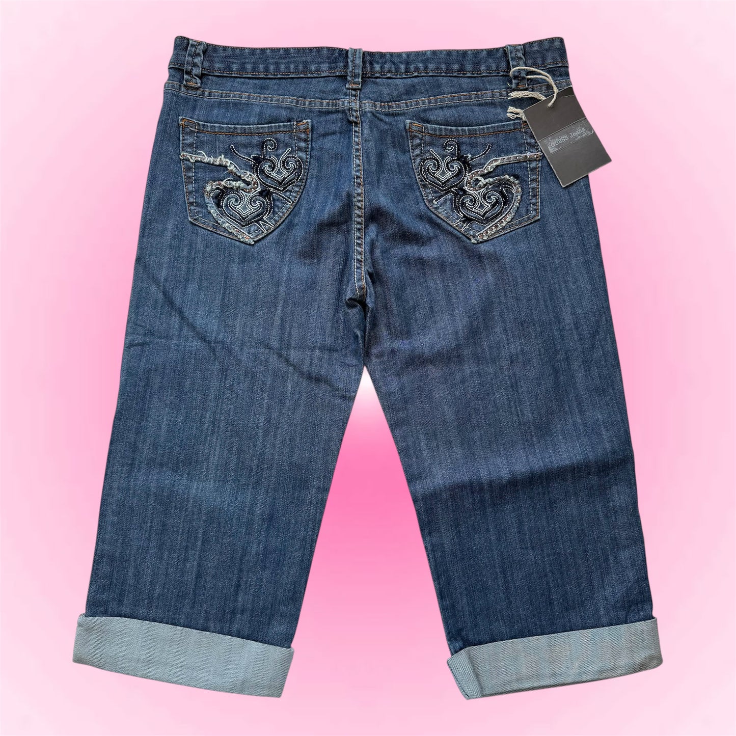 Vintage Guess Capri jeans (L)