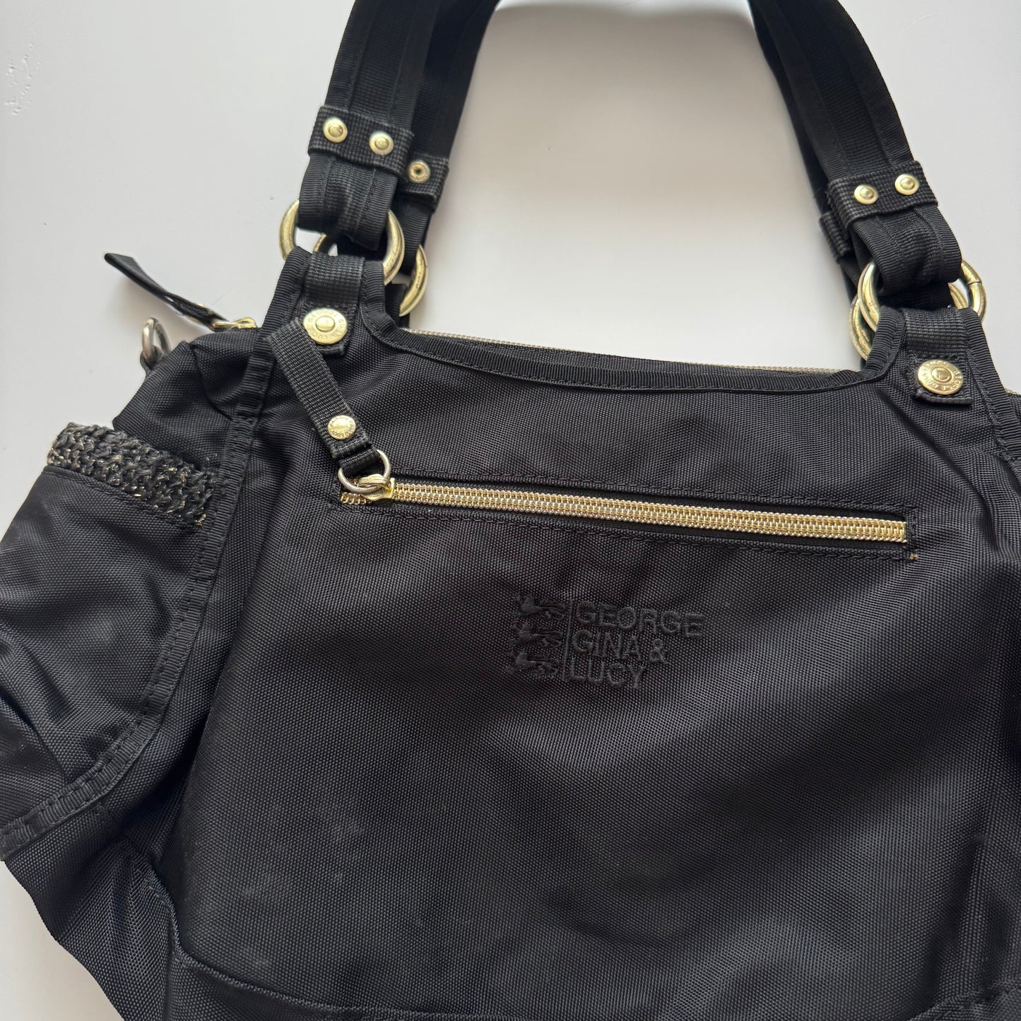 Black George,Gina&Lucy shoulder bag
