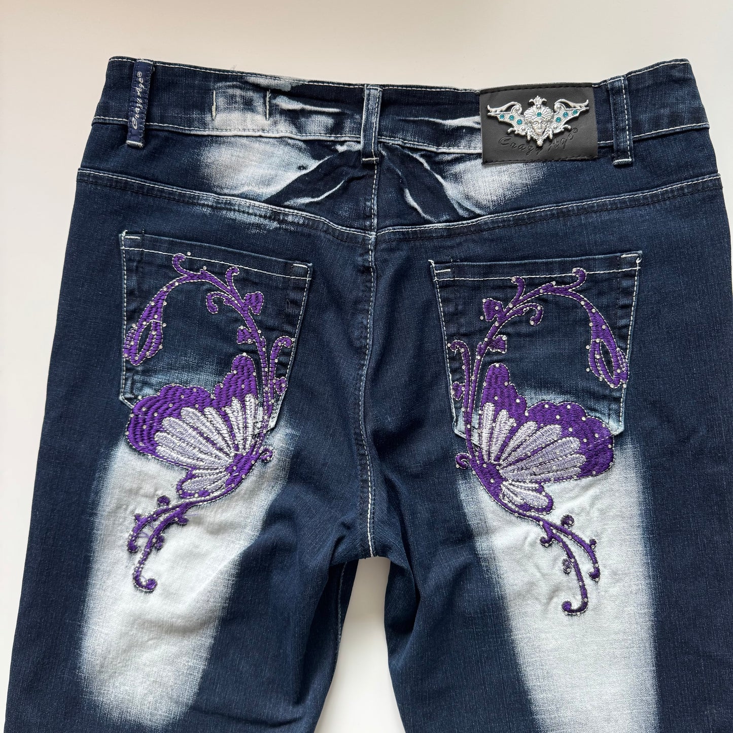 Y2k vintage jeans Crazy Age (L)