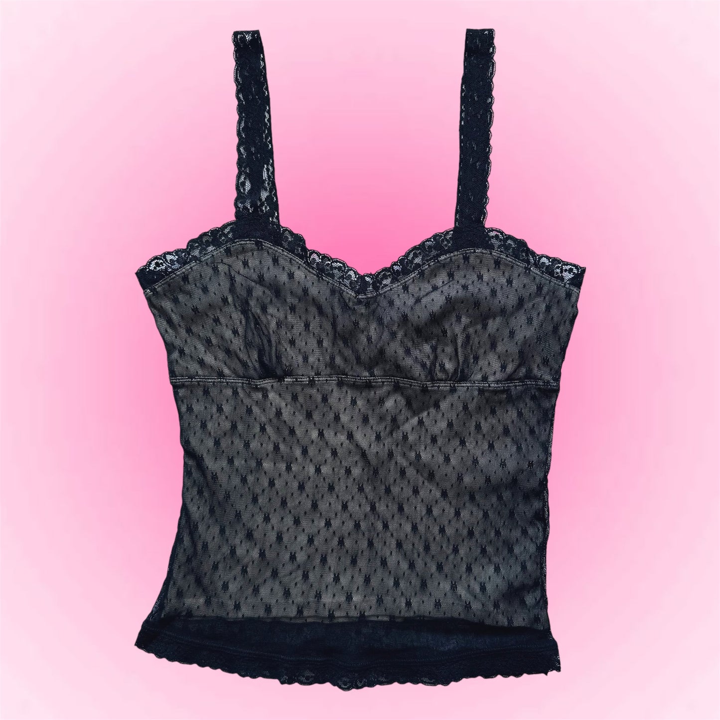 Black mesh Top (S)
