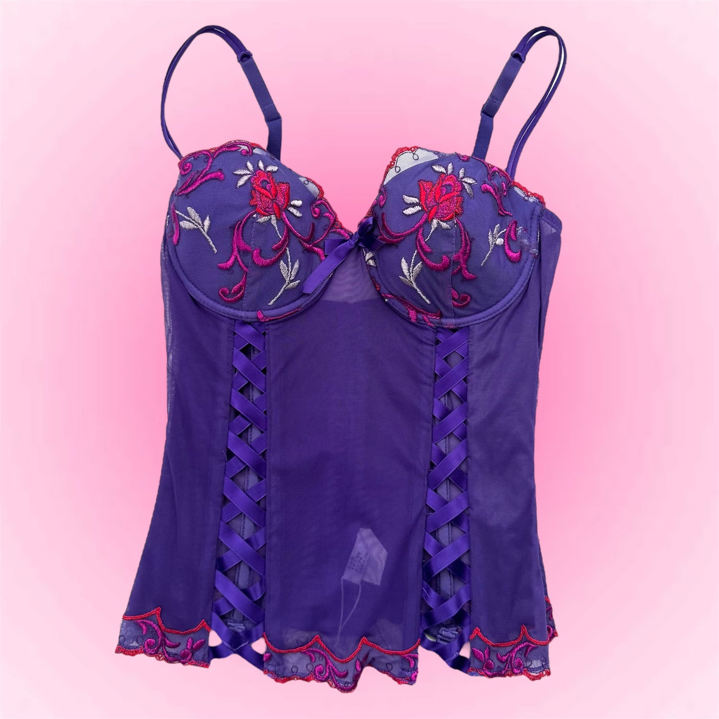 Beautiful corset top (70B)-Deadstock, new with tags