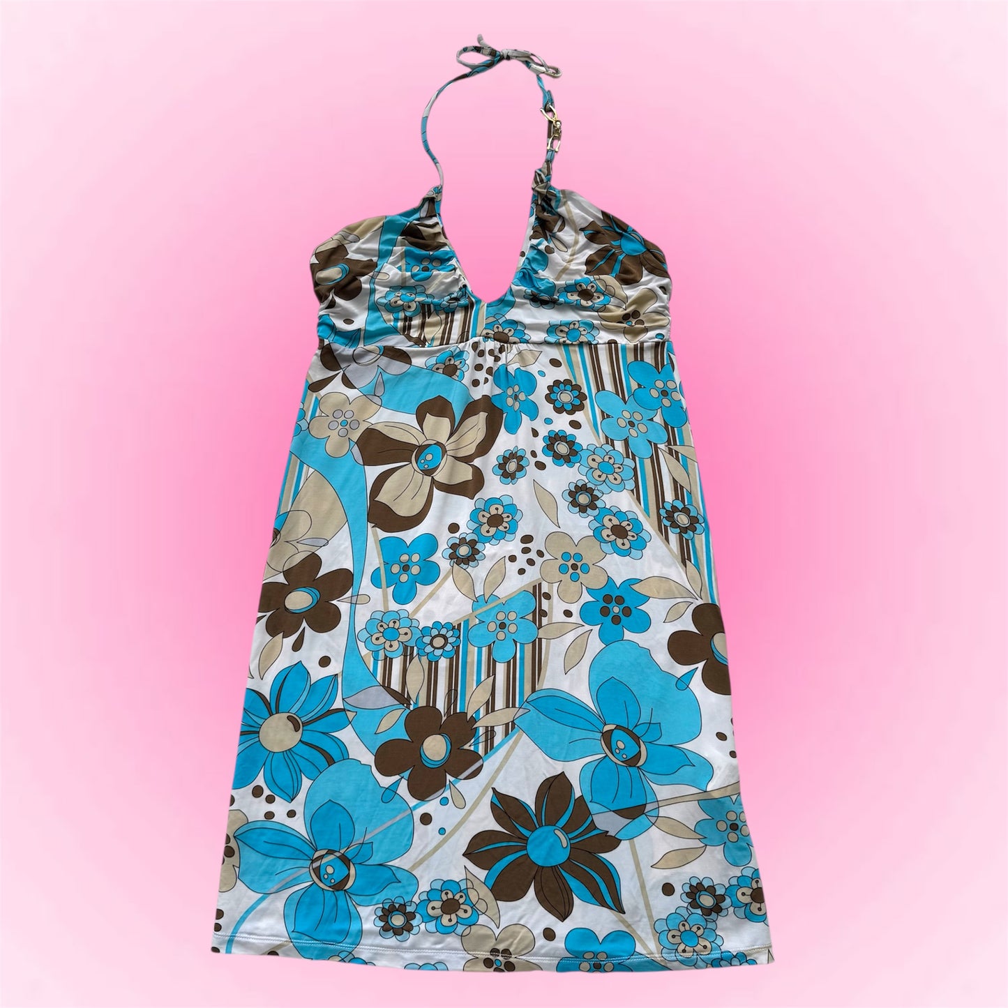 Vintage neckholder dress (L)