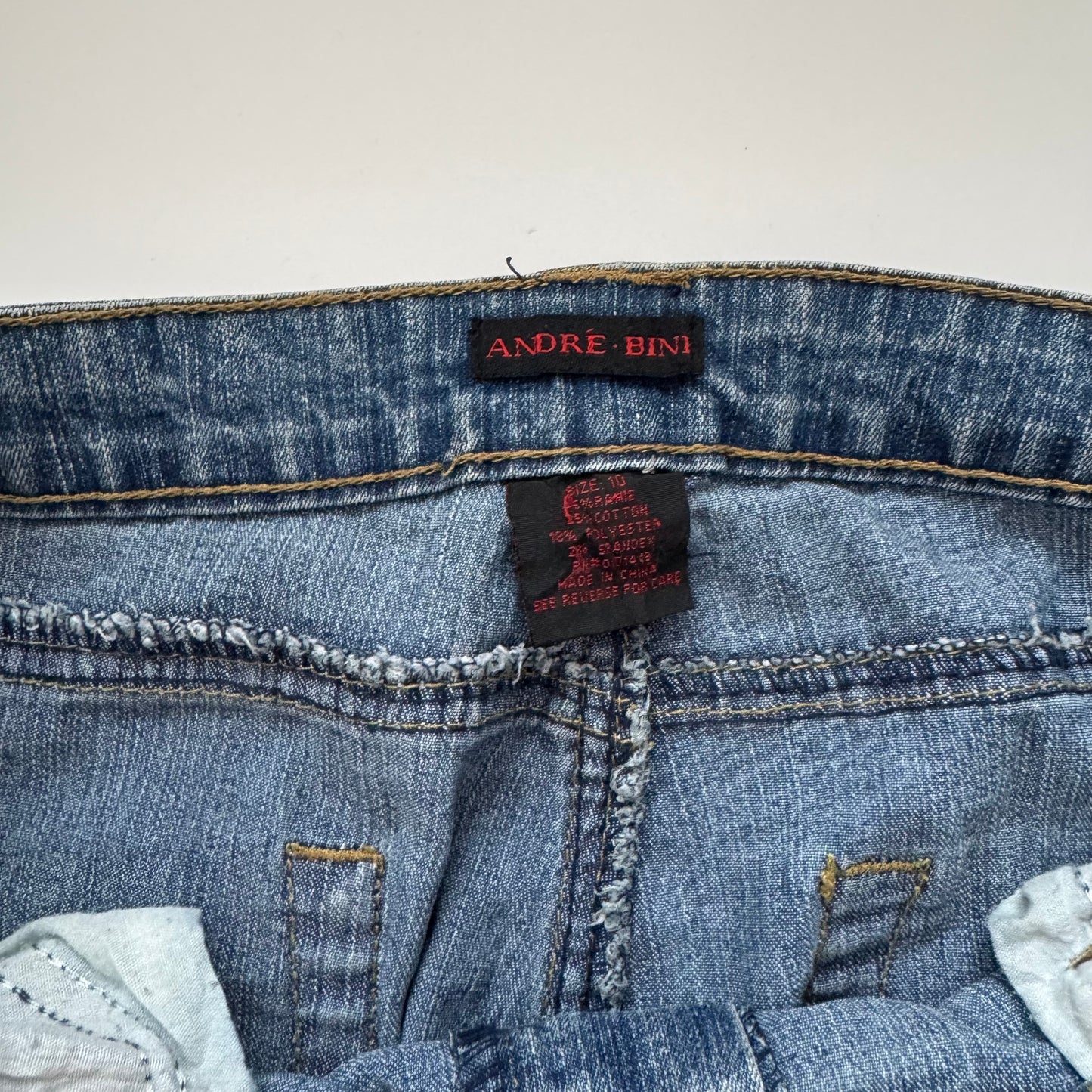 Beaded Y2k Jeans (L)