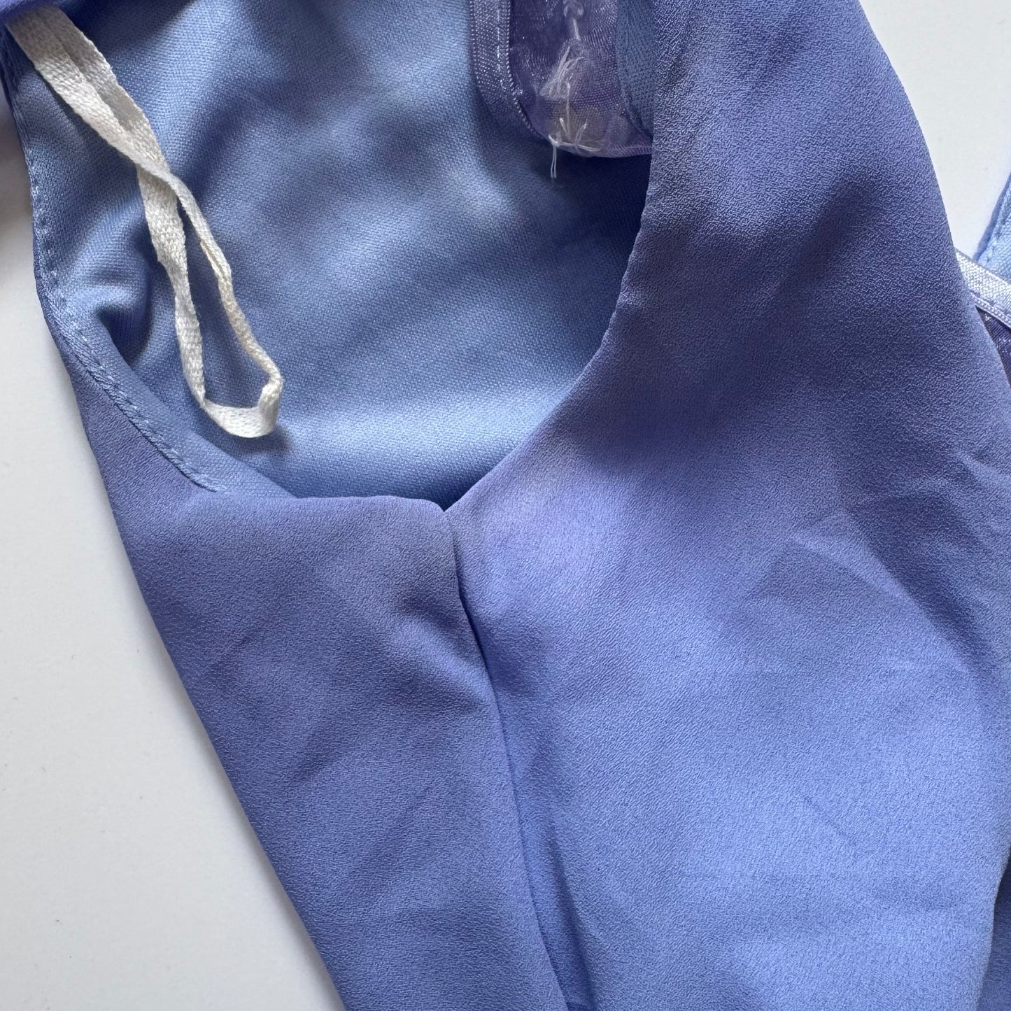 Blue vintage maxi dress (S)