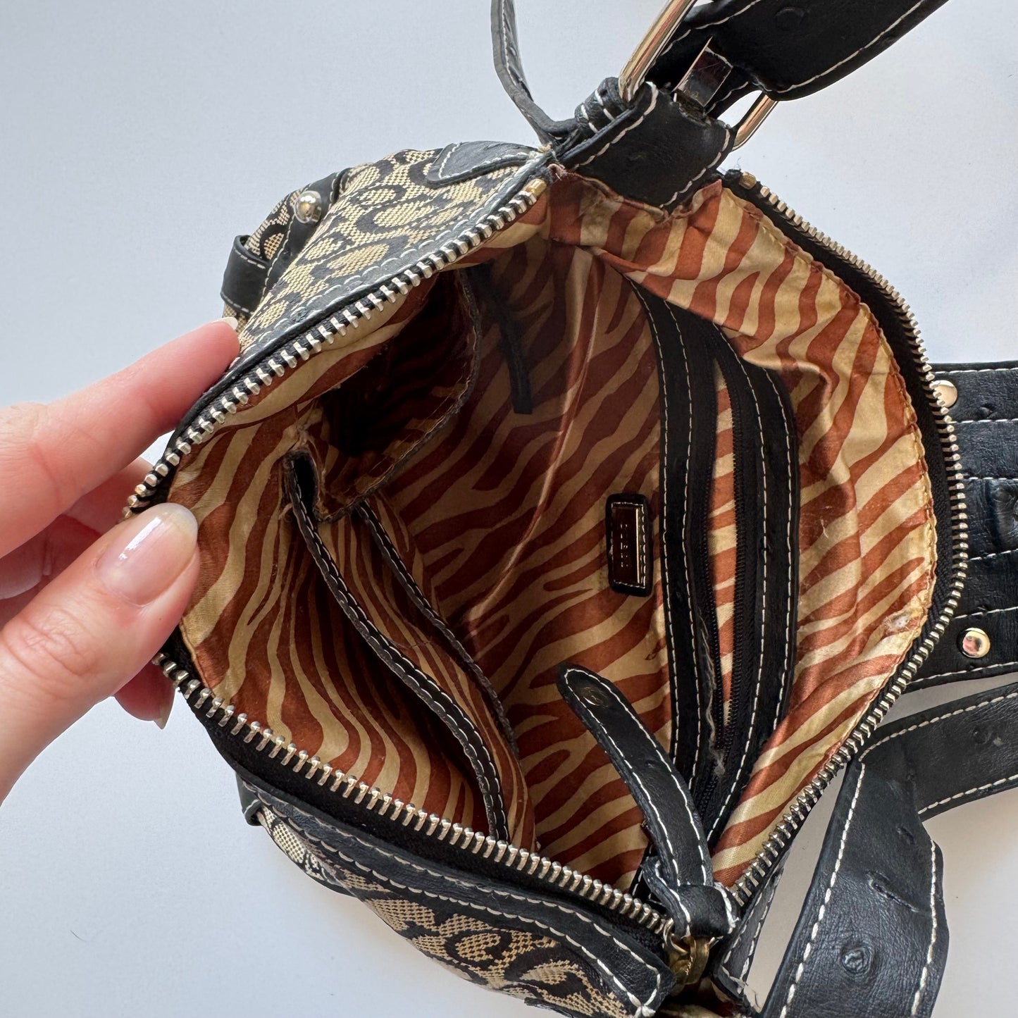 Brown Guess crossbody bag
